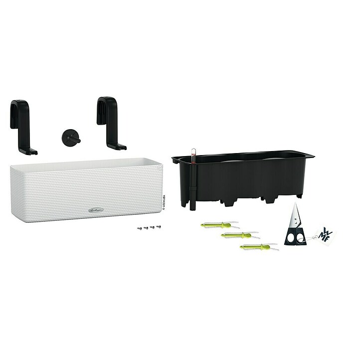 Lechuza Cube Starter-Set Color Triple (Weiß, L x B x H: 40,5 x 15 x 15 cm, Kunststoff) | BAUHAUS