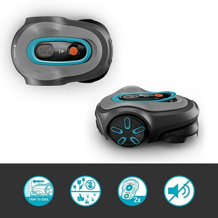 Gardena Robotmaaier SILENO MAX 800 (800 m², Snijbreedte: 22 cm, Begrenzingsdraad) | BAUHAUS
