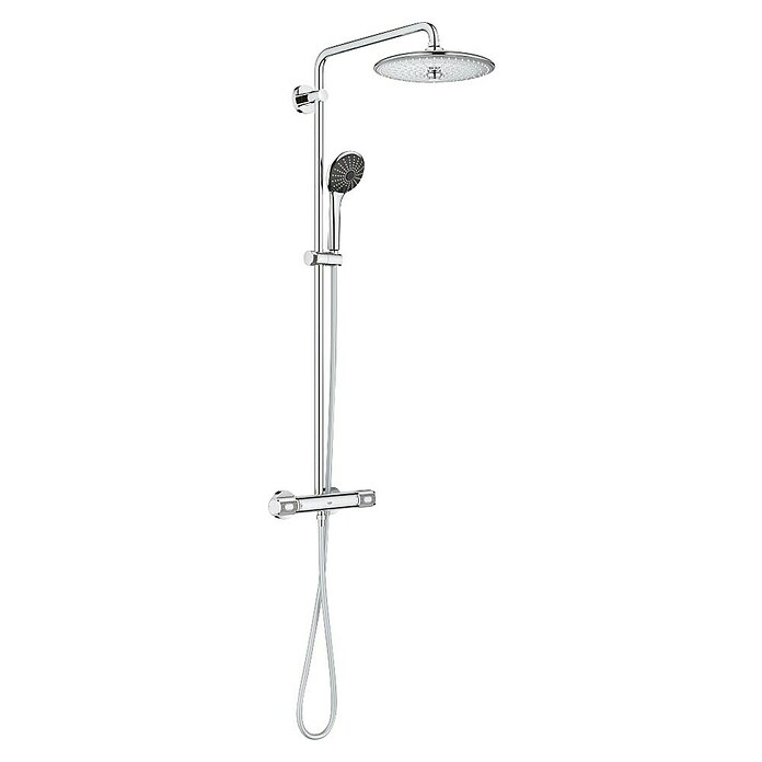 Grohe Vitalio Joy Douchesysteem 260 (Gatafstand: 100,5 cm, Aantal straalsoorten: 3 st., Chroom) | BAUHAUS