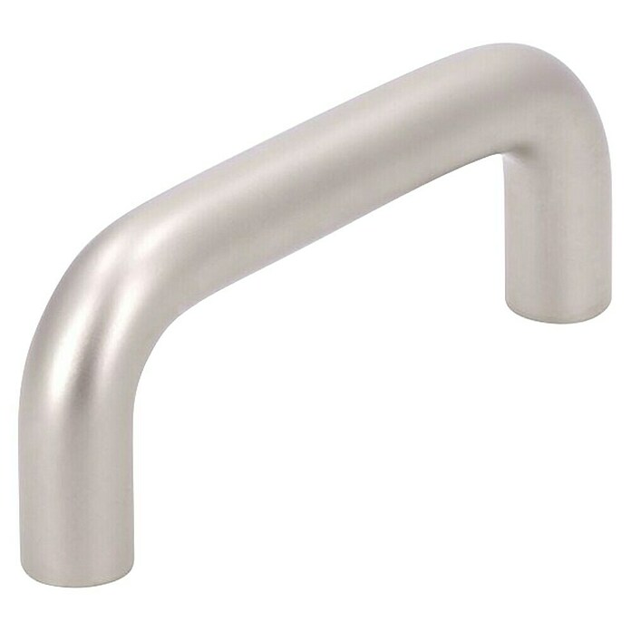 Ručka za namještaj  (Tip ručke za namještaj: Šipka, D x Š x V: 74 x 10 x 29 mm, Čelik, Poniklano) | BAUHAUS