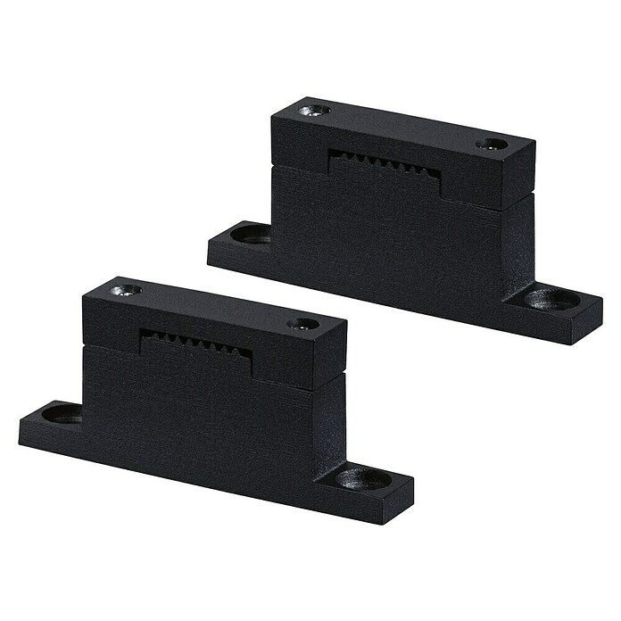 Paulmann ULine Erweiterungs-Set Gurthalter (7,2 x 3 cm, Schwarz, Gesamtstückzahl: 2 Stk.) | BAUHAUS