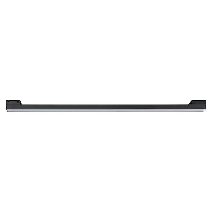 Paulmann ULine LED-Spot Lightbar - 18,5 W, Schwarz, 2,9 x 65 x 2,6 cm - Eine Nahaufnahme eines grauen Einbaustrahler, ideal für moderne Raumbeleuchtung. Er bietet ein schlankes Design und effiziente Lichtverteilung.