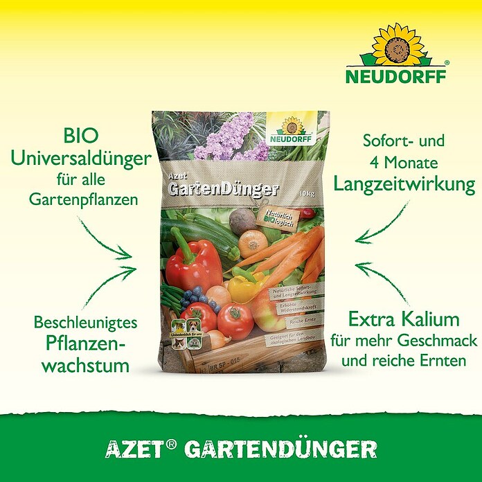 Neudorff Azet Universaldünger (10 kg) | BAUHAUS