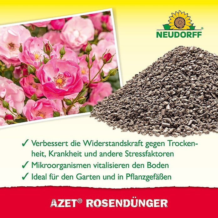 Neudorff Azet Rosendünger (5 kg) | BAUHAUS