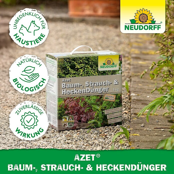 Neudorff Azet Strauch- & Heckendünger (5 kg) | BAUHAUS