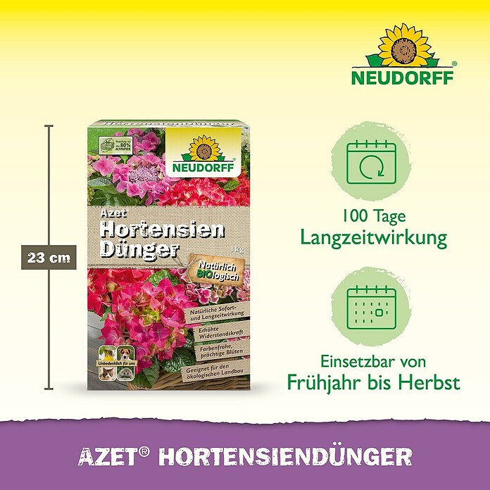 Neudorff Azet Hortensiendünger (1 kg) | BAUHAUS