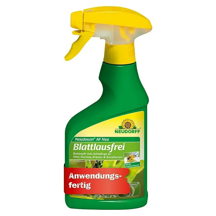 Neudorff Neudosan Blattlausfrei - 250 ml - Produktbild: Neudorff Neudosan AF Neu Blattlausfrei Sprühflasche zur Schädlingsbekämpfung an Pflanzen, anwendungsfertig.