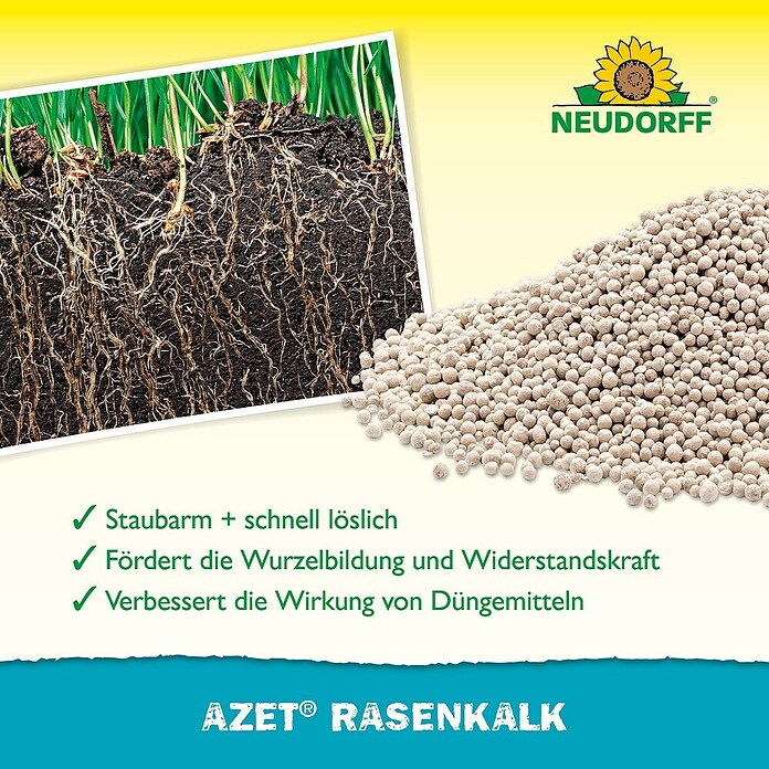 Neudorff Azet Vitalkalk (10 kg, Inhalt ausreichend für ca.: 200 m²)