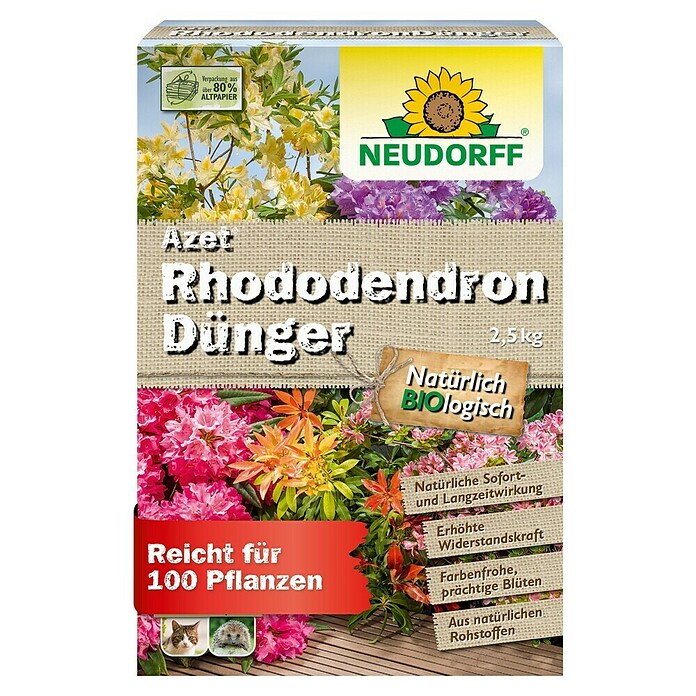 Koniferen Dnger Neudorff Azet KoniferenDnger  2,5 Kg Granulat,  Biologisch, Fr Tanne & Nadelbume