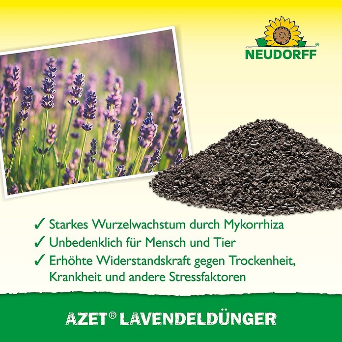 Neudorff Azet Lavendeldünger (750 g)