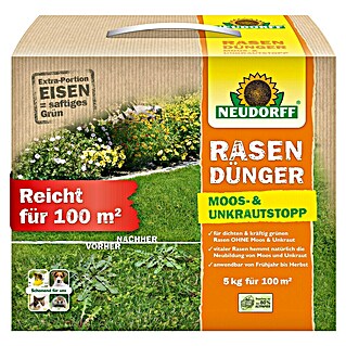 Neudorff Rasendünger Moos- & Unkrautstopp (5 kg)