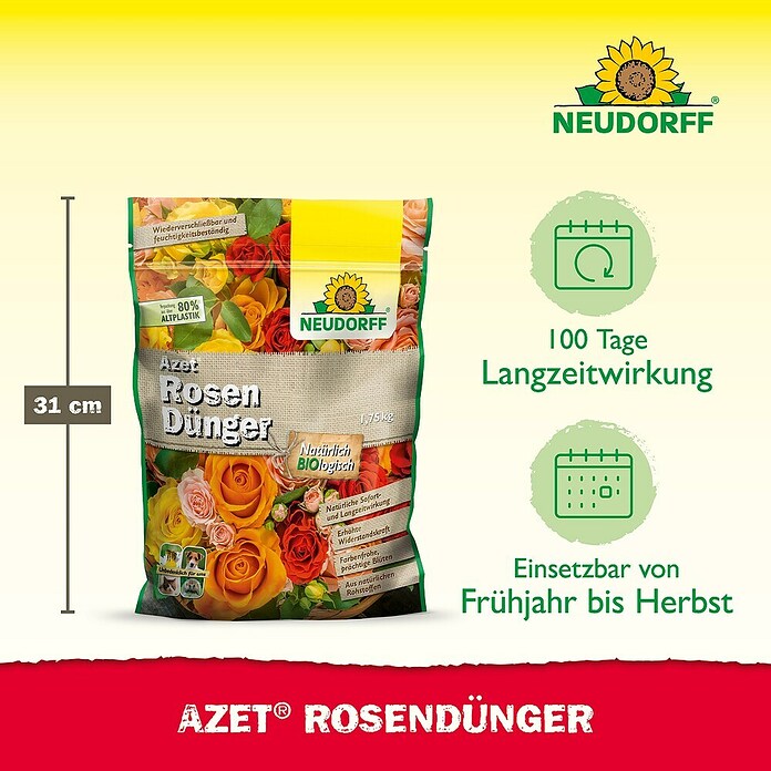 Neudorff Azet Rosendünger (1,75 kg)