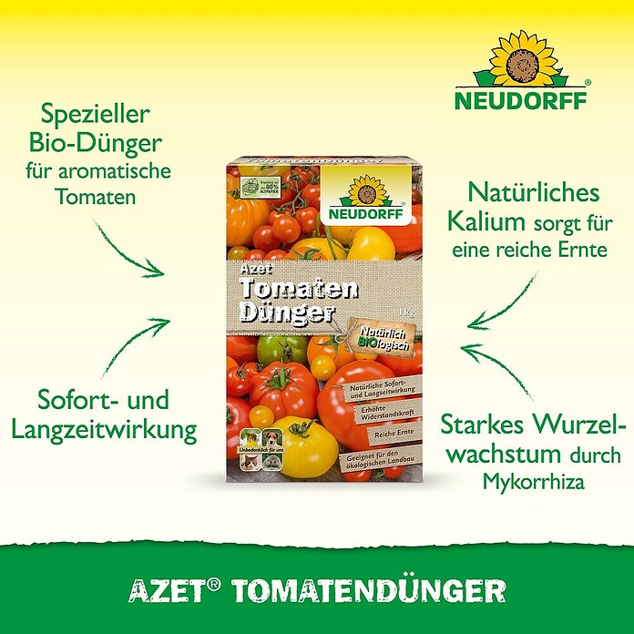 Neudorff Azet Tomatendünger (1 kg)