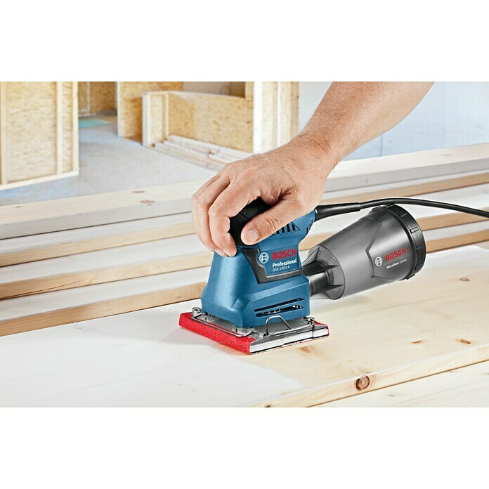 Bosch Professional Schwingschleifer GSS 140-1180 W, 24.000 U/min Use Shot