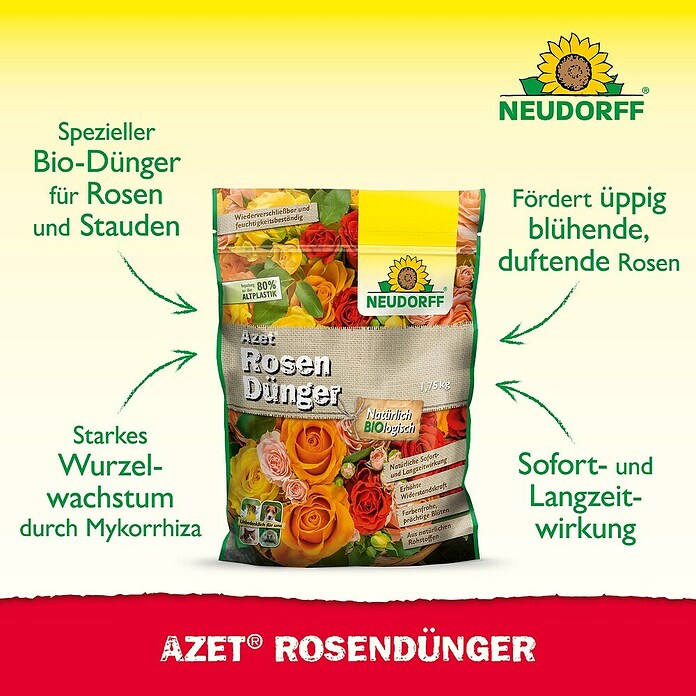 Neudorff Azet Rosendünger (1,75 kg)