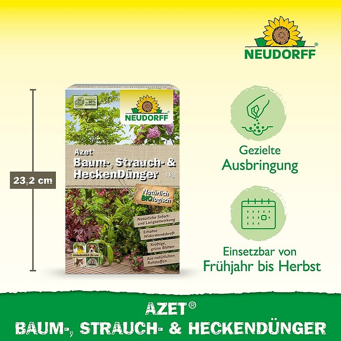 Neudorff Azet Strauch- & Heckendünger (1 kg)