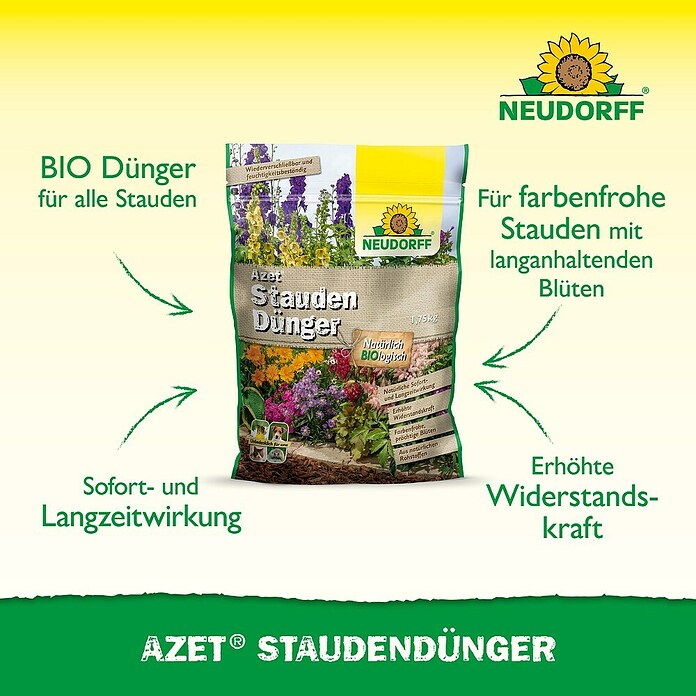 Neudorff Azet Staudendünger (1,75 kg)