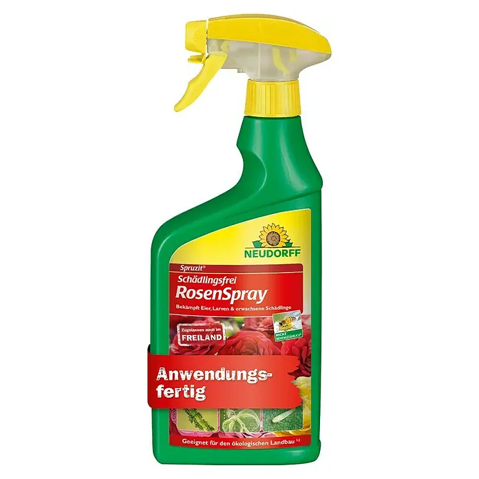 Neudorff Spruzit Schädlingsfrei RosenSpray AF - 750 ml - Sprühflasche Schädlingsfrei RosenSpray von Neudorff, anwendungsfertig, zur Bekämpfung von Schädlingen auf Rosen und geeignet für ökologischen Landbau.