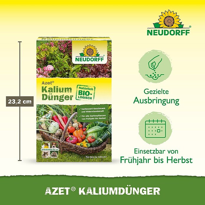 Neudorff Azet Kaliumdünger (2 kg) | BAUHAUS