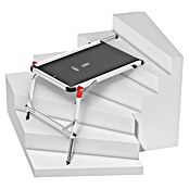 Hailo Sklopiva stepenica za pomoć pri radu TP1 (D x Š x V: 6 x 76 x 95 cm, Aluminij)