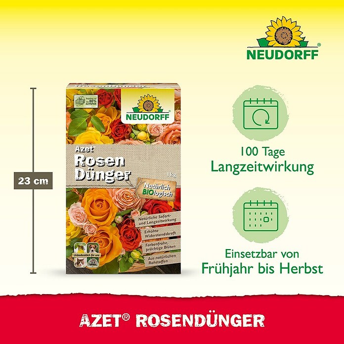Neudorff Azet Rosendünger (1 kg)