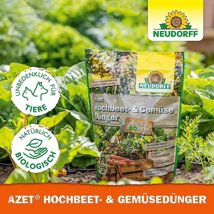 Neudorff Azet Bio-Hochbeetpflanzendünger (1,75 kg) | BAUHAUS