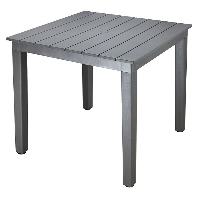 Vrtna miza  (Do x Š x V: 77 x 77 x 74 cm, Siva) | 8260 - Tische Kst | ICAA - Sommermöbel Tische | ICA - Sommermöbel | IC - Freizeit im Garten | I - Stadtgarten | BAUHAUS