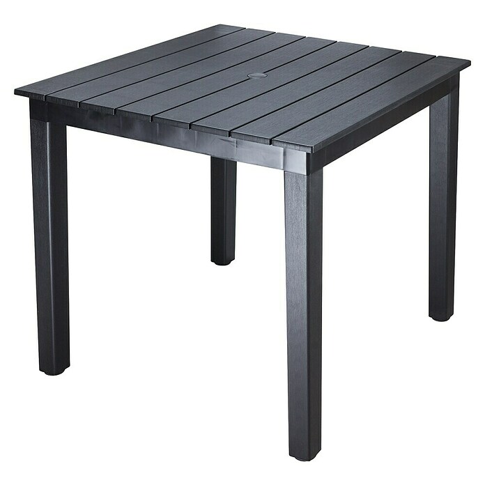 Vrtna miza  (Do x Š x V: 77 x 77 x 74 cm, Antracit) | 8260 - Tische Kst | ICAA - Sommermöbel Tische | ICA - Sommermöbel | IC - Freizeit im Garten | I - Stadtgarten | BAUHAUS