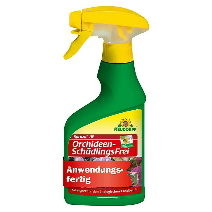 Neudorff Spruzit Schädlingsfrei AF - 250 ml, Geeignet für: Orchideen - Sprüzit AF Orchideen Schädlingsfrei: Sprühflasche mit Schädlingsbekämpfungsmittel für Orchideen, anwendungsfertig und für ökologischen Landbau geeignet.