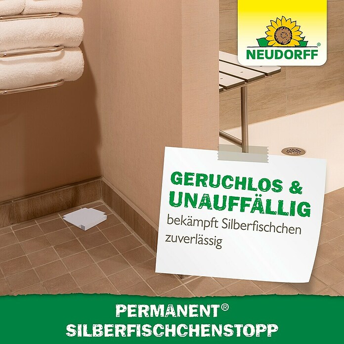 Neudorff Permanent Silberfischköder Silberfischchenstopp (3 Stk.) | BAUHAUS