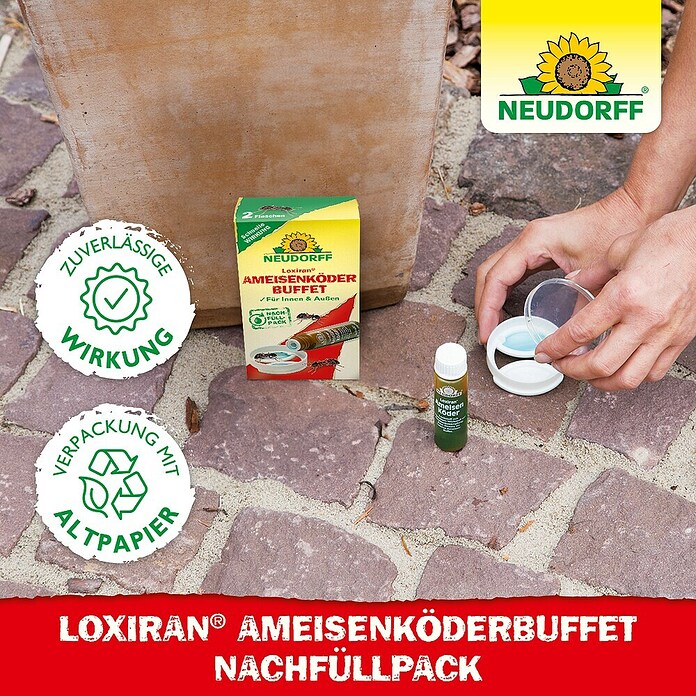 Neudorff Loxiran Ameisenköder (2 x 20 g)