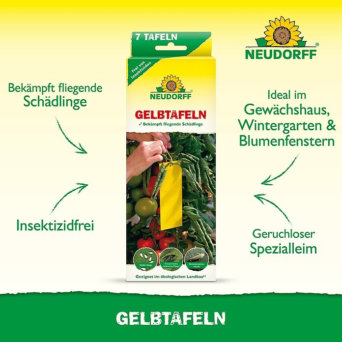 Neudorff Gelbtafeln (7 Stk.)