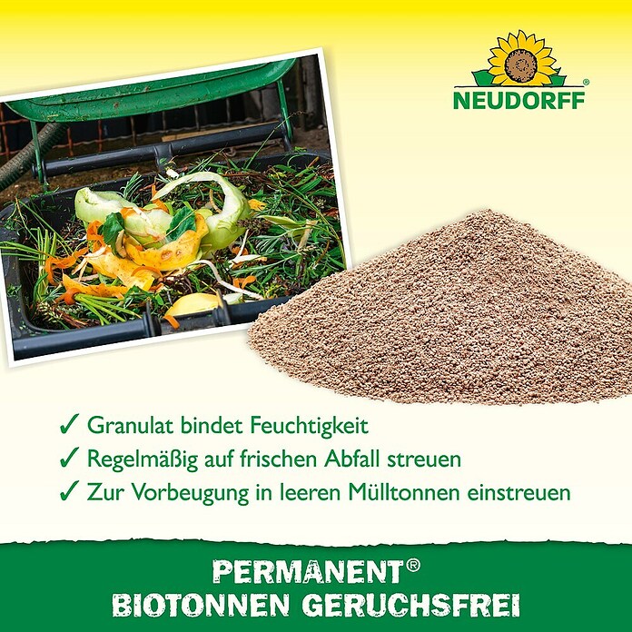 Neudorff Permanent Fliegenmaden- & Geruchsfrei (500 g)