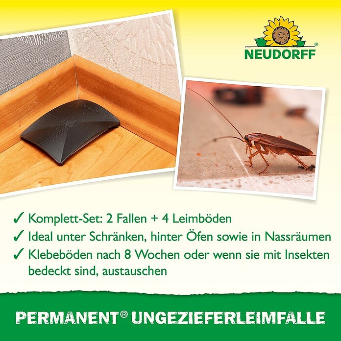 Neudorff Permanent Ungeziefer-Köderbox (2 Stk.) | BAUHAUS
