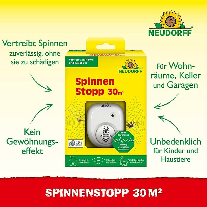 Neudorff Schädlings-Stopp (Wohnraum, Geeignet für: Spinnen) | BAUHAUS