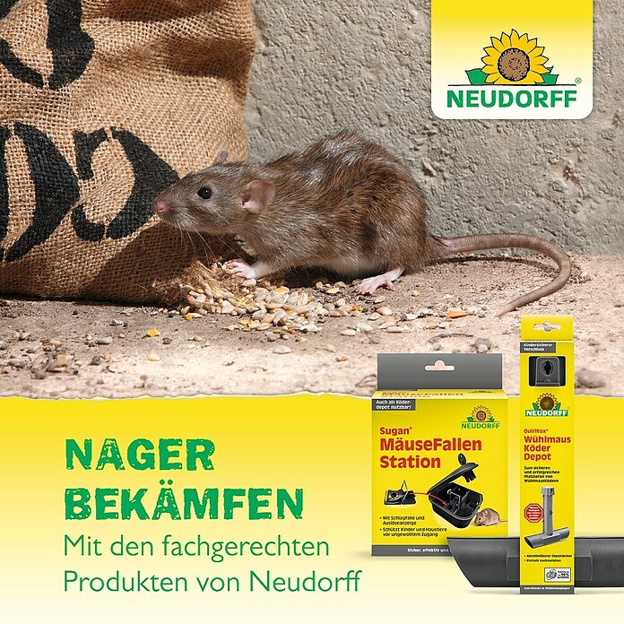 Neudorff Sugan Rattenköder Pads (400 g)