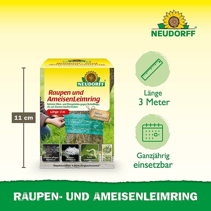 Neudorff Raupen- & Ameisenleimring (3 m)