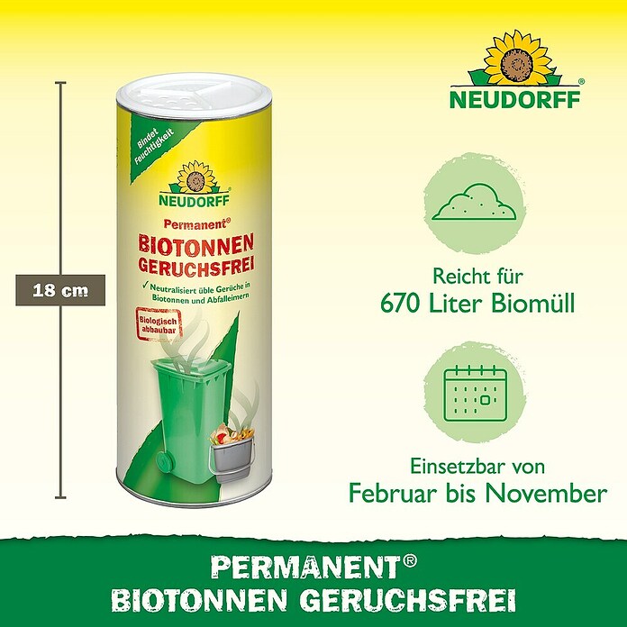 Neudorff Permanent Fliegenmaden- & Geruchsfrei (500 g)