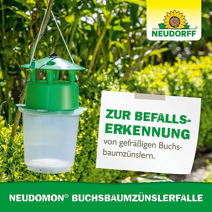 Neudorff Neudomon Buchsbaumzünsler-Falle - 1 -tlg. - Neudorff Neudomon Buchsbaumzünslerfalle zur Befallserkennung von Buchsbaumzünslern.