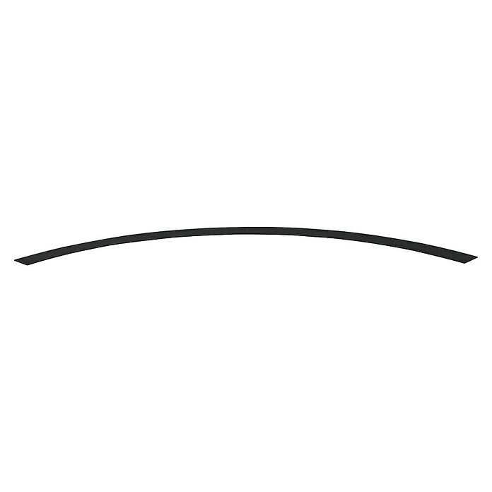 Paulmann Linion Abdeckung Kurve (L x B x H: 3,6 x 78,6 x 0,1 cm, Schwarz matt) | BAUHAUS