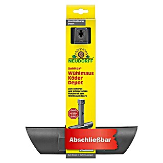 Neudorff Quiritox Wühlmausköder Depot (67 x 248 x 275 mm)