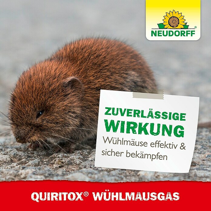 Neudorff Wühlmausgas (2 Stk.)