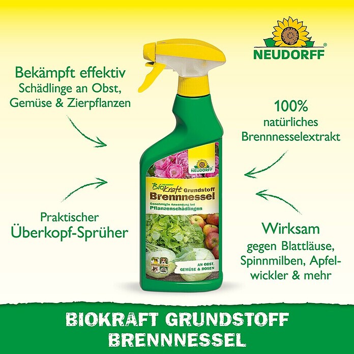 Neudorff BioKraft Grundstoff Brennnessel AF (500 ml) | BAUHAUS