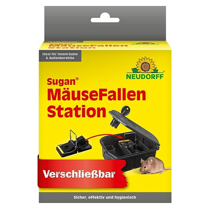Neudorff Sugan Mausefalle FallenStation (Schlagfalle, Kunststoff) | BAUHAUS