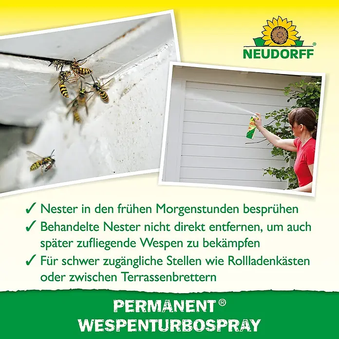 Neudorff Permanent Wespen-Spray Turbo - 500 ml online kaufen bei BAUHAUS