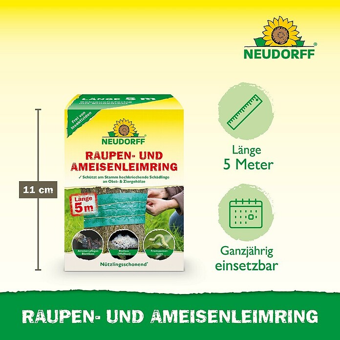Neudorff Raupen- & Ameisenleimring (5 m)