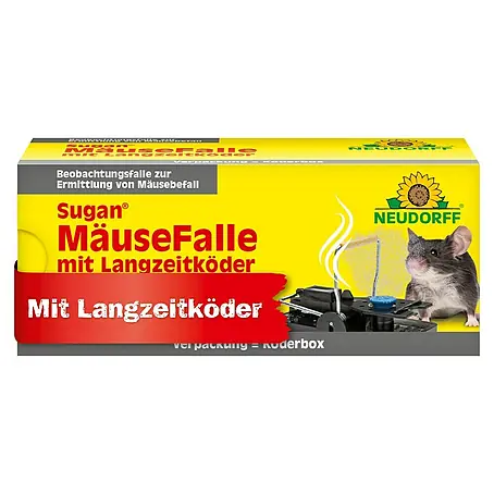Neudorff Sugan Mausefalle mit Langzeitköder