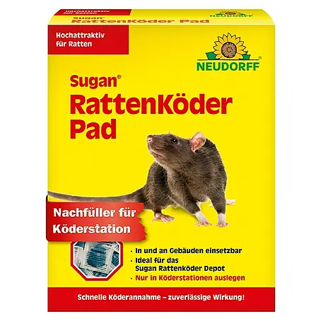 Neudorff Sugan Rattenköder Pads