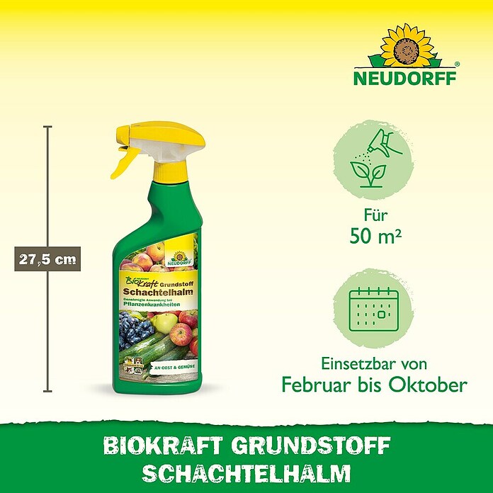 Neudorff BioKraft Grundstoff Schachtelhalm AF (500 ml) | BAUHAUS