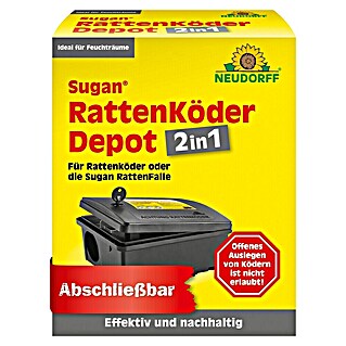 Neudorff Sugan Rattenköder-Depot (1 Stk.)